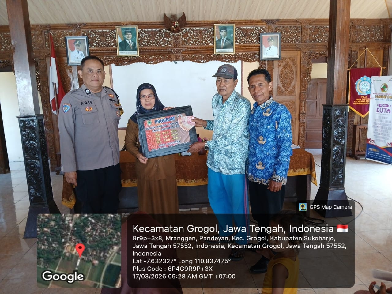 PENYALURAN BLT ( BANTUAN LANGSUNG TUNAI ) DANA DESA TRIWULAN I TAHUN 2026